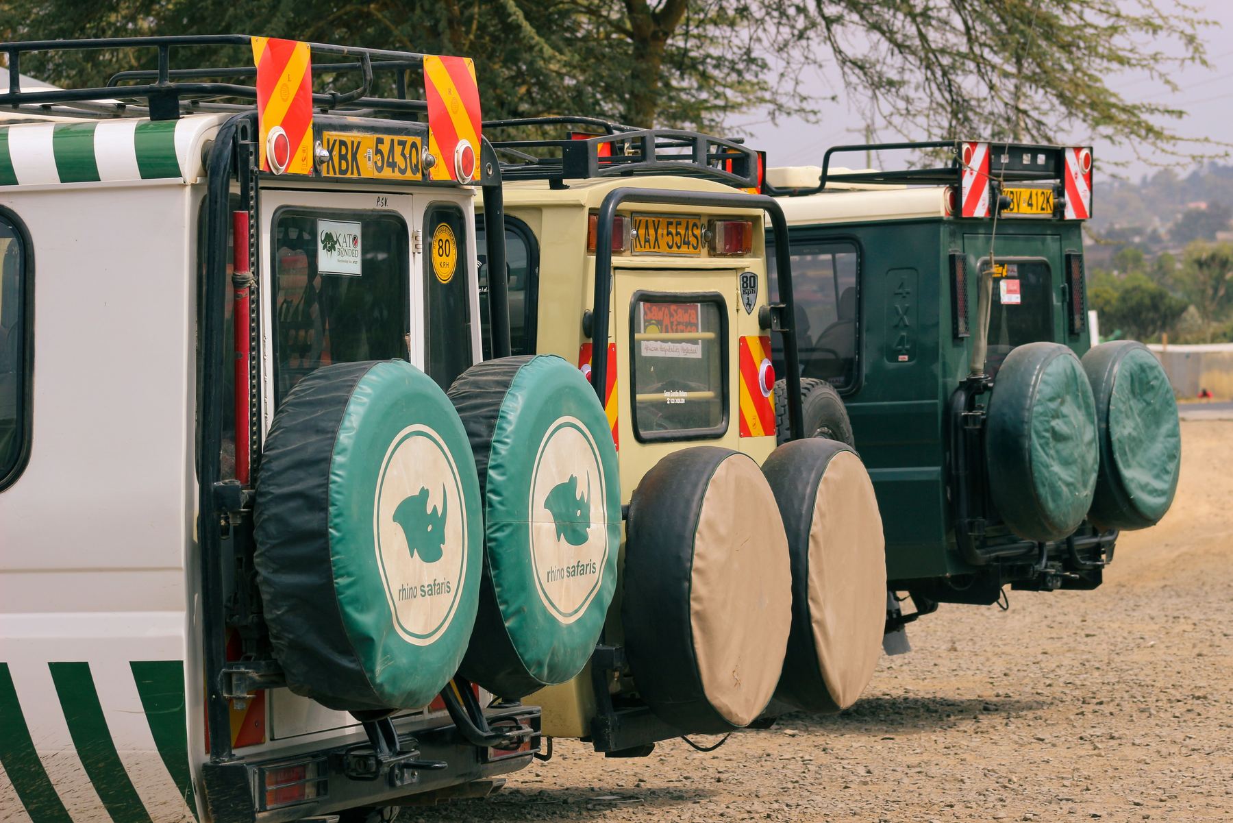 Our safari vehicle fleet